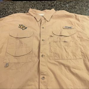 Columbia collegiate men’s UCF button down shirt